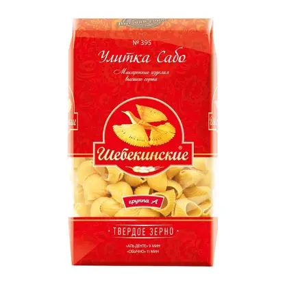 Изображение товара Макароны Шебекинские №395 Улитка Сабо 450 г высокое качество