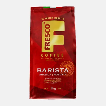 Кофе в зернах Fresco Arabica Barista натуральный жареный 1кг
