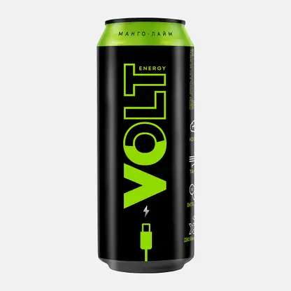 Напиток энергетический Volt Energy Манго-лайм 450мл