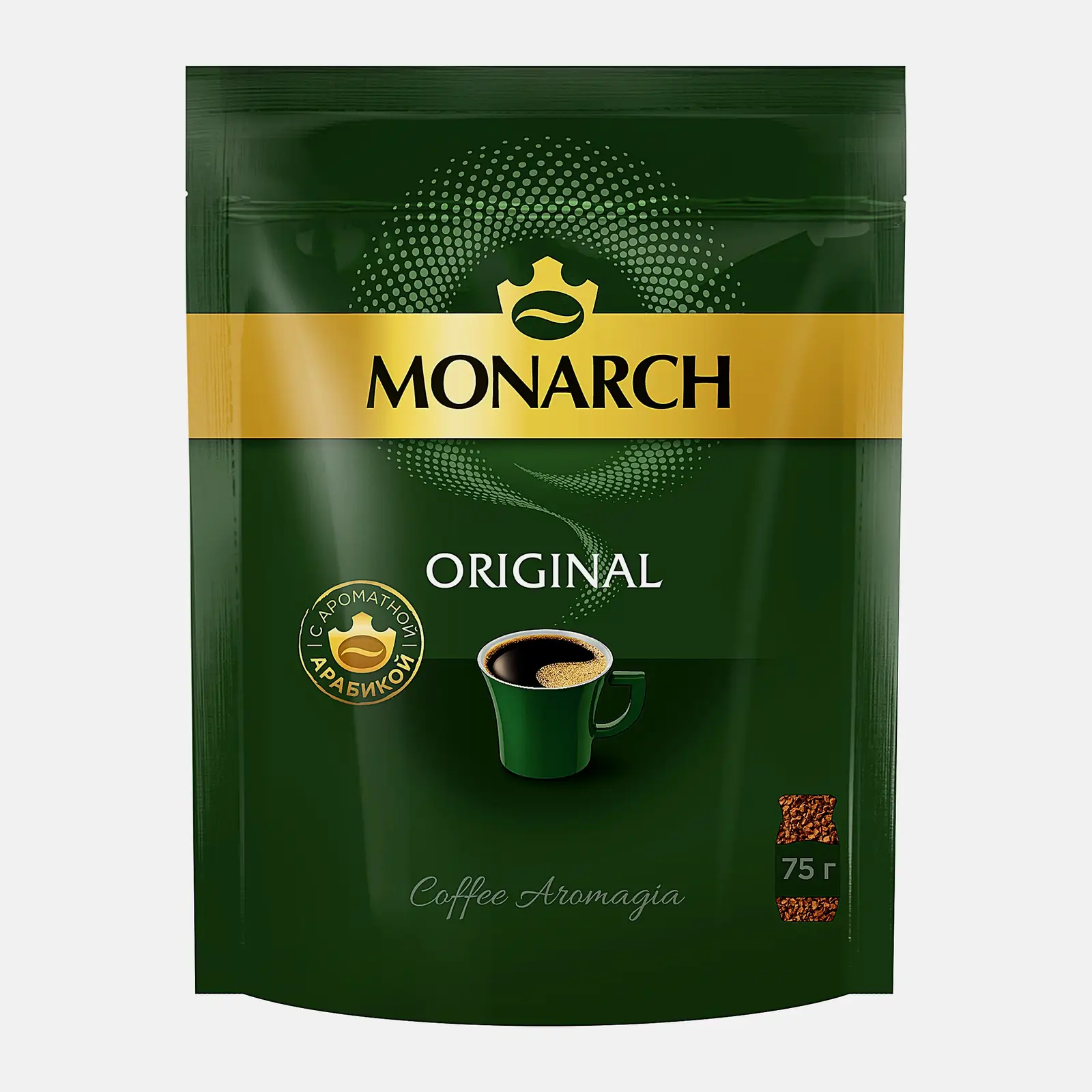 Кофе растворимый Monarch Original натуральный сублимированный 75г