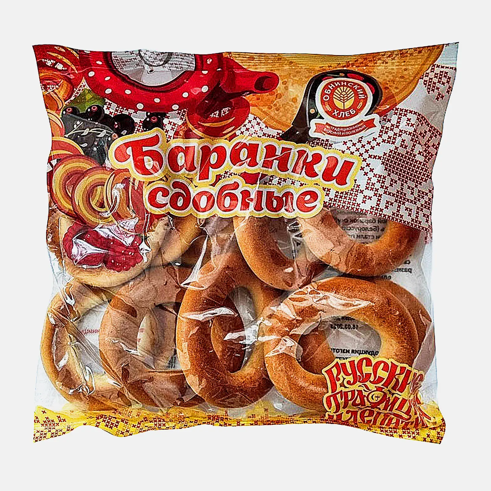 Изображение товара Баранки Обнинский хлеб Традиционные сдобные 350г