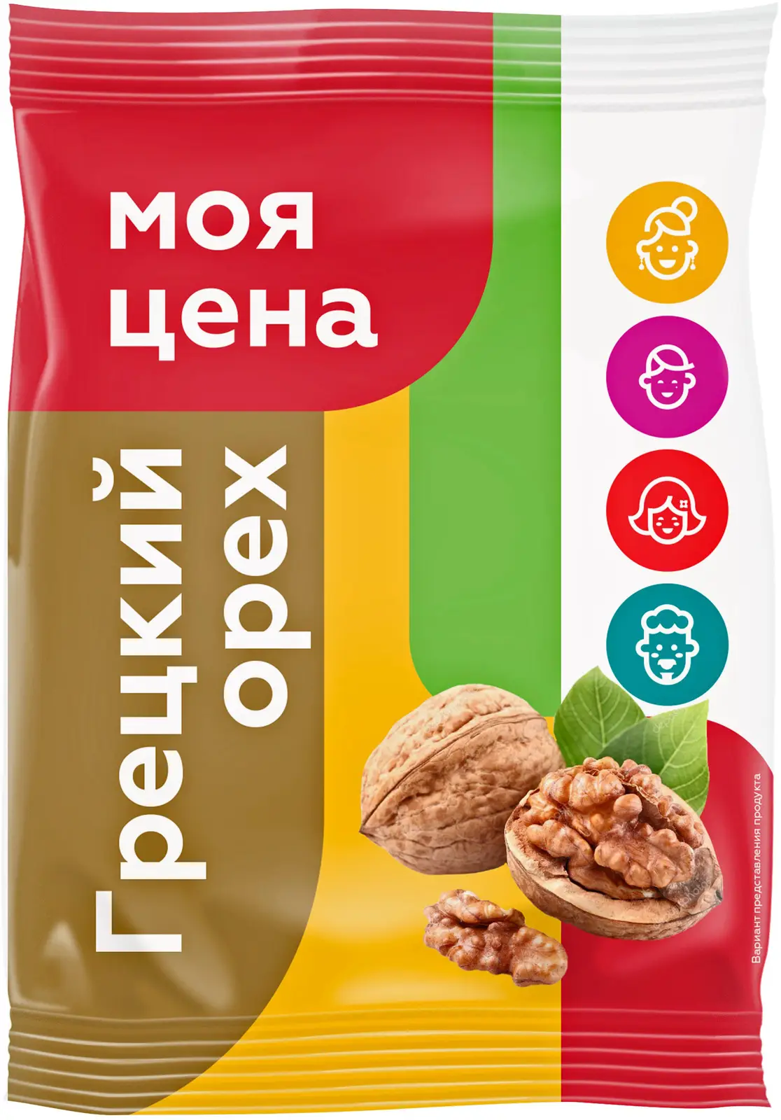 Грецкий орех Моя цена 90г - Магнит-Продукты