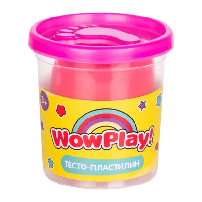 Изображение товара Тесто-пластилин для лепки Wow Play детский в ассортименте