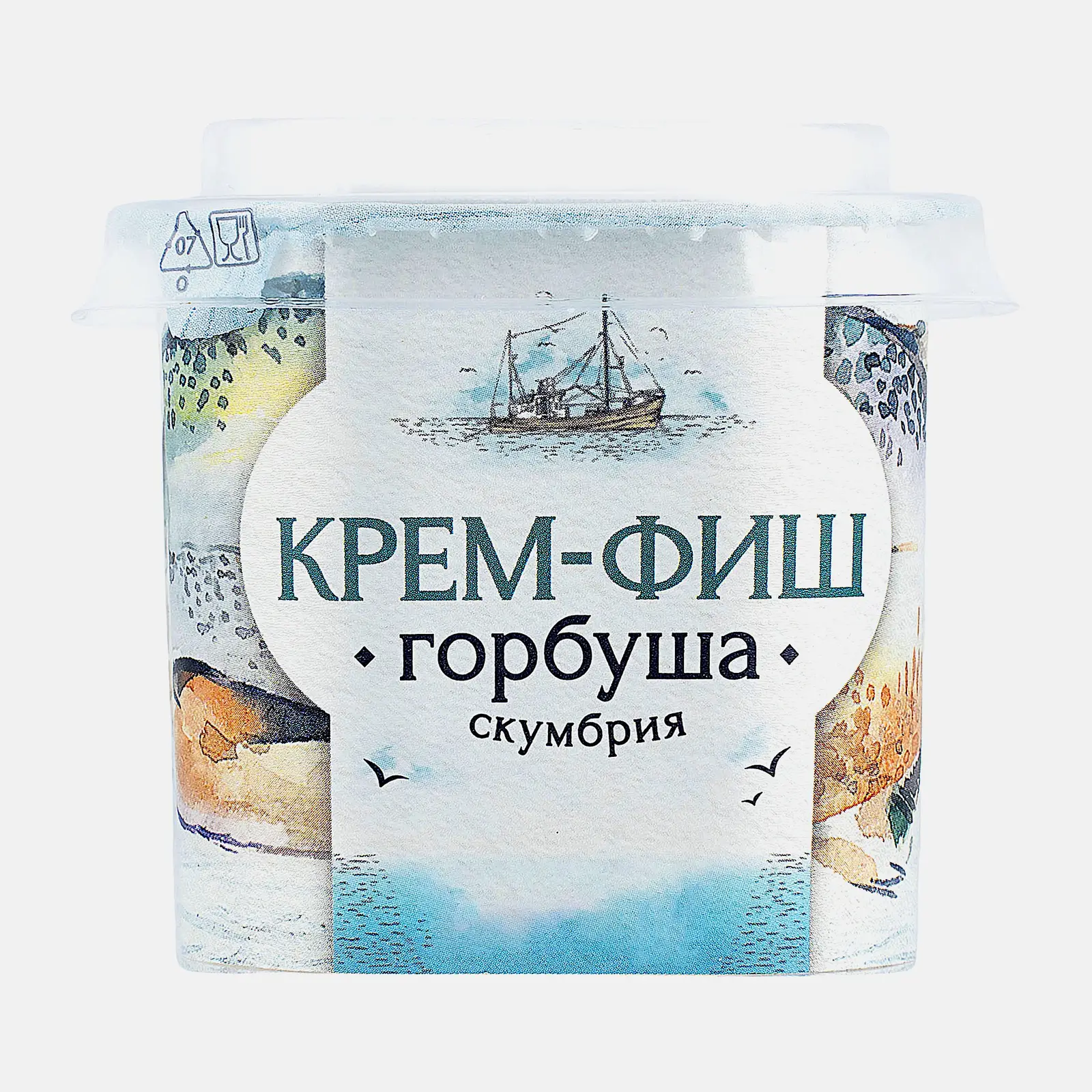 Паста Крем-фиш Горбуша скумбрия 150г Паста Крем-фиш Горбуша скумбрия 150г