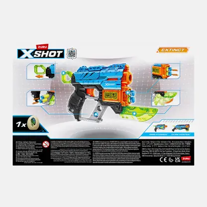 Бластер с мишенью яйцом динозавра Zuru X-Shot