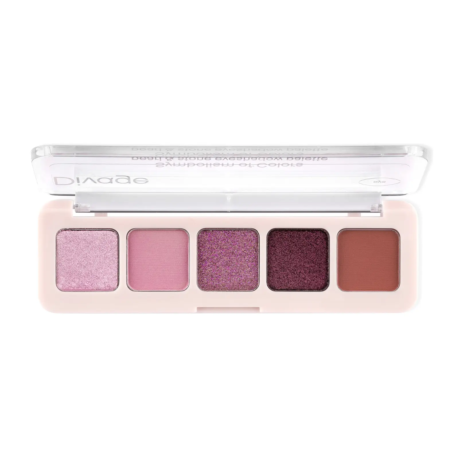Палетка теней для век Divage Colors Ladies&Berries