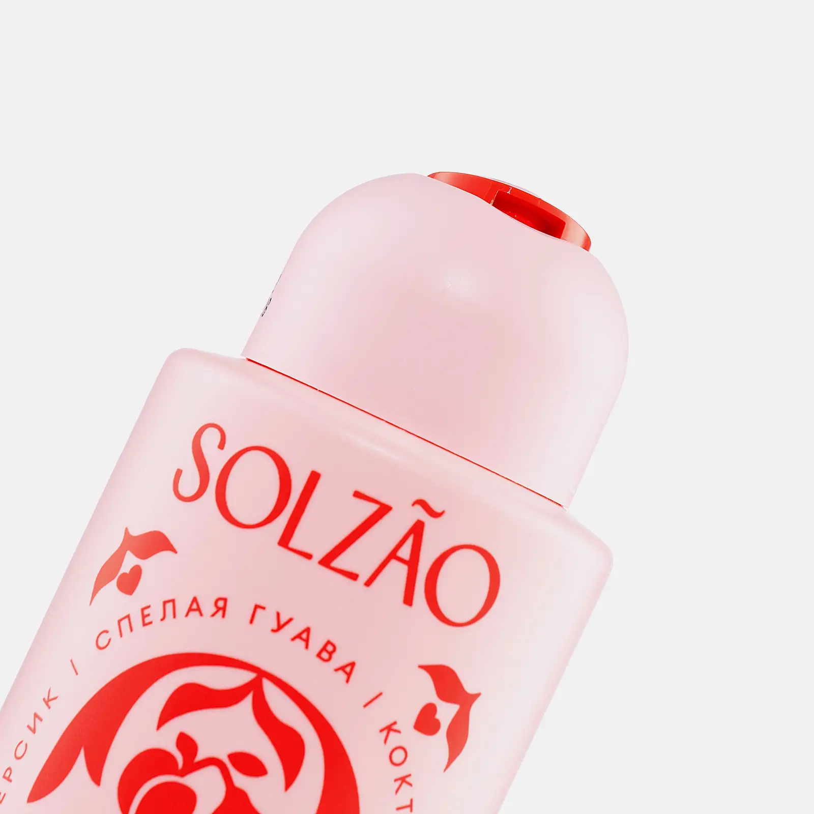Гель-уход для душа Solzao с экстрактом персика 400мл
