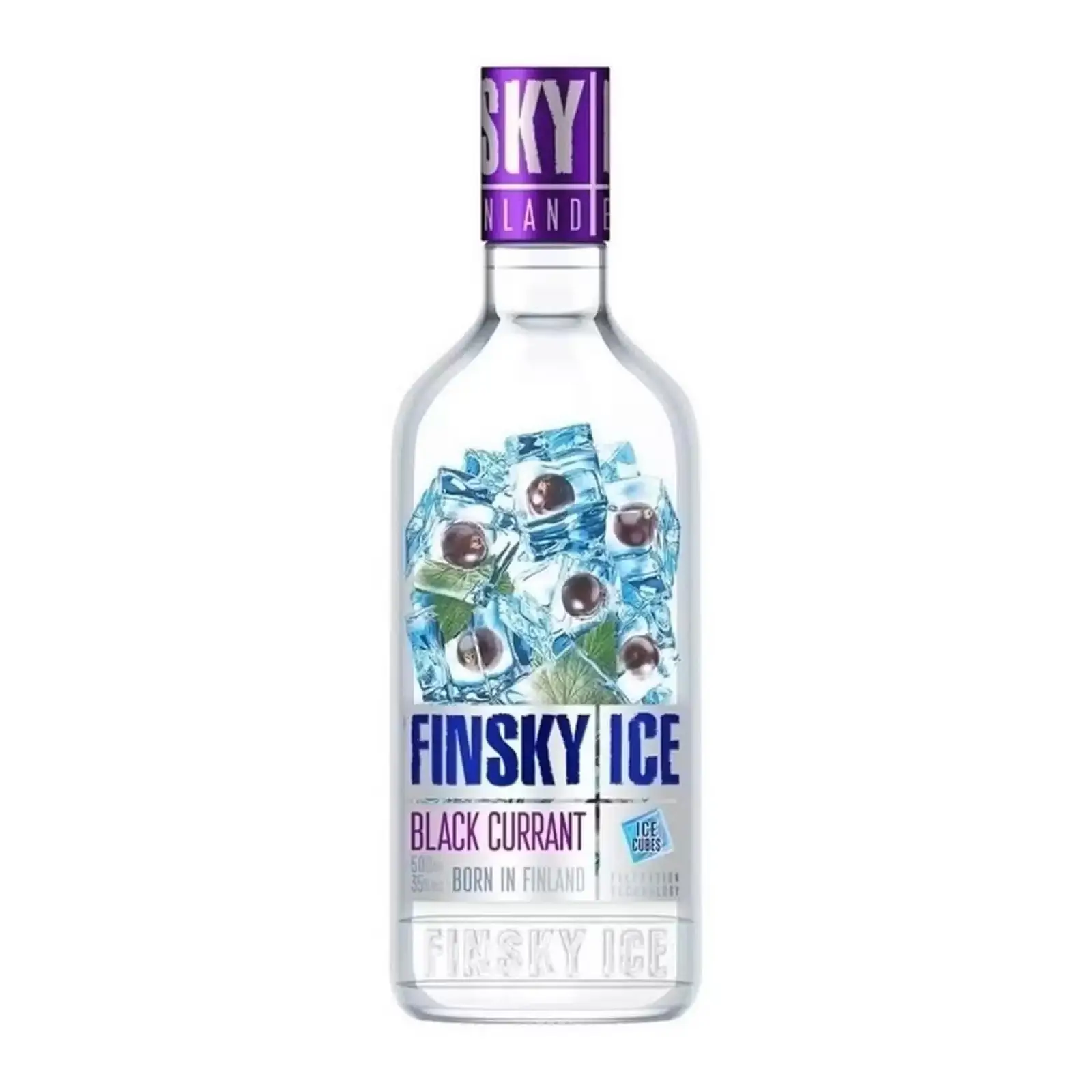 Изображение товара Настойка горькая с чёрной смородиной Finsky Ice 35% 200мл