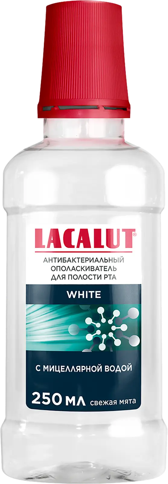 Ополаскиватель для полости рта Lacalut White антибактериальный 250мл