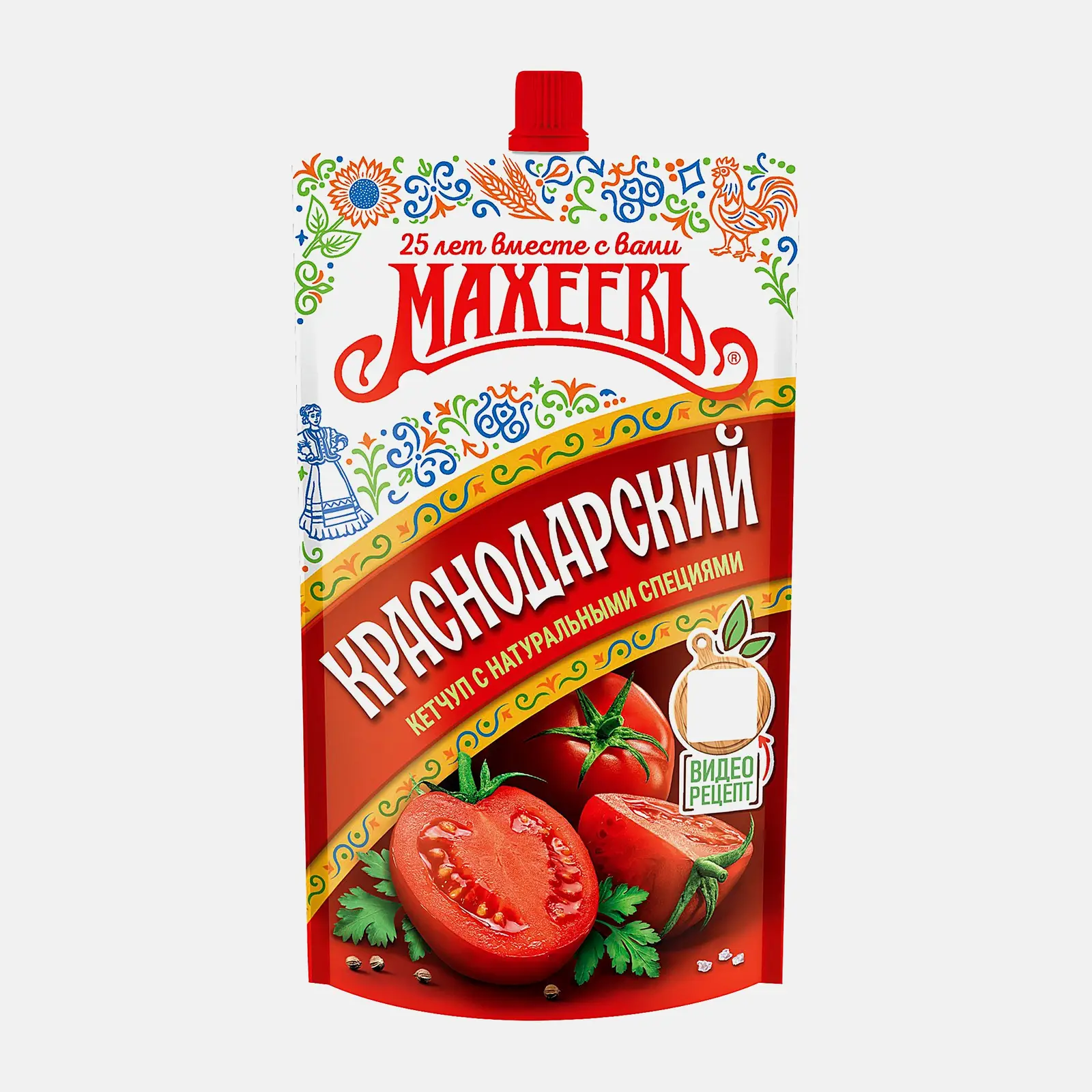 Изображение товара Кетчуп Махеевъ Краснодарский 300г натуральный без искусственных красителей