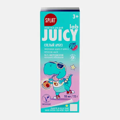 Зубная паста Splat Juicy Lab детская со вкусом арбуза 55мл