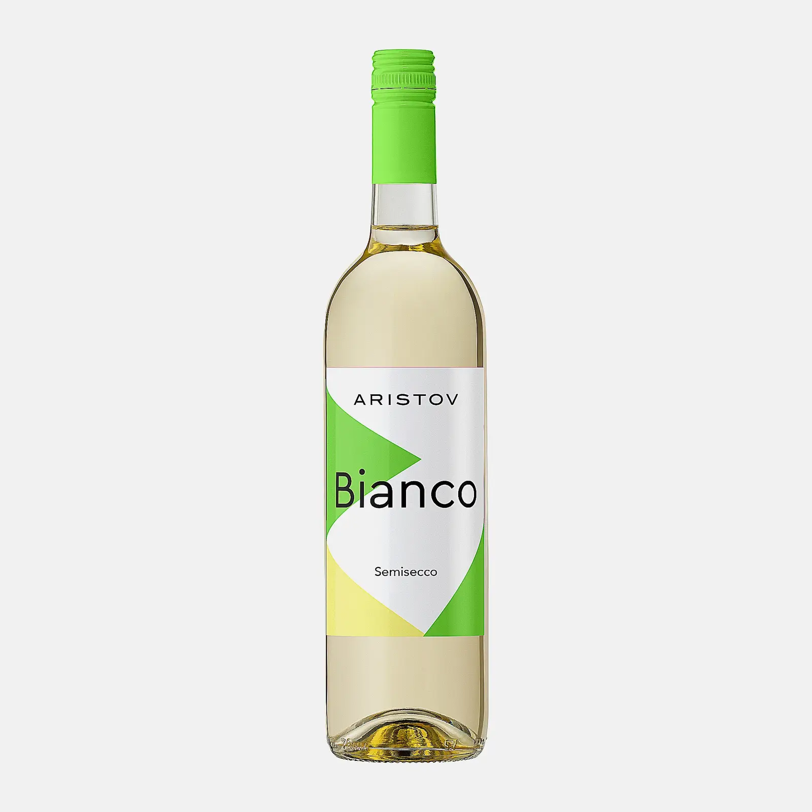 Изображение товара Белое полусухое вино Aristov Бьянко 11.5% 750мл Россия