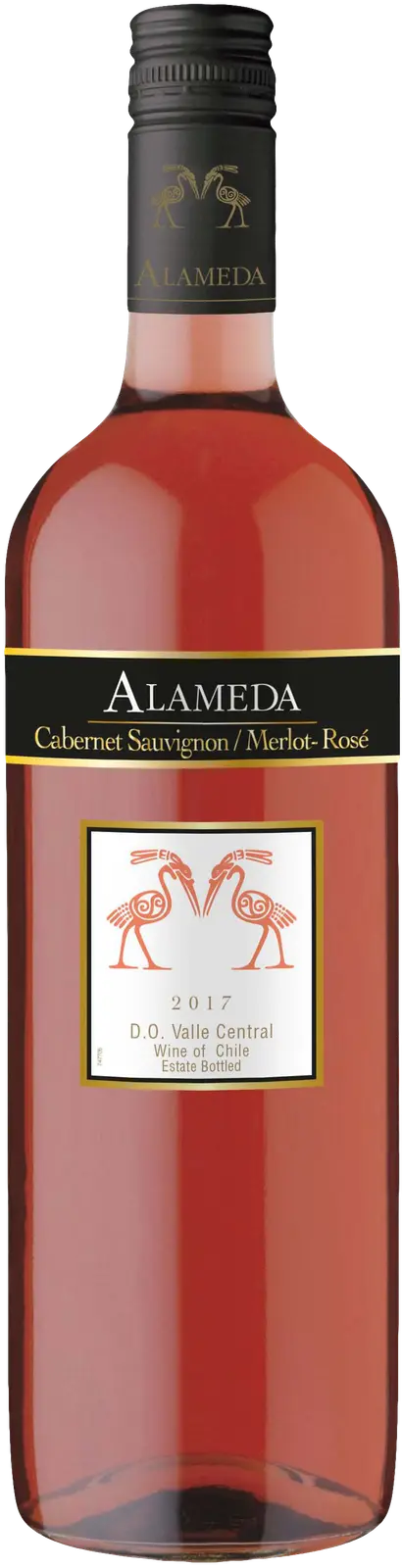 Изображение товара Вино Аламеда Каберне Совиньон Мерло розовое полусухое 750мл Чили