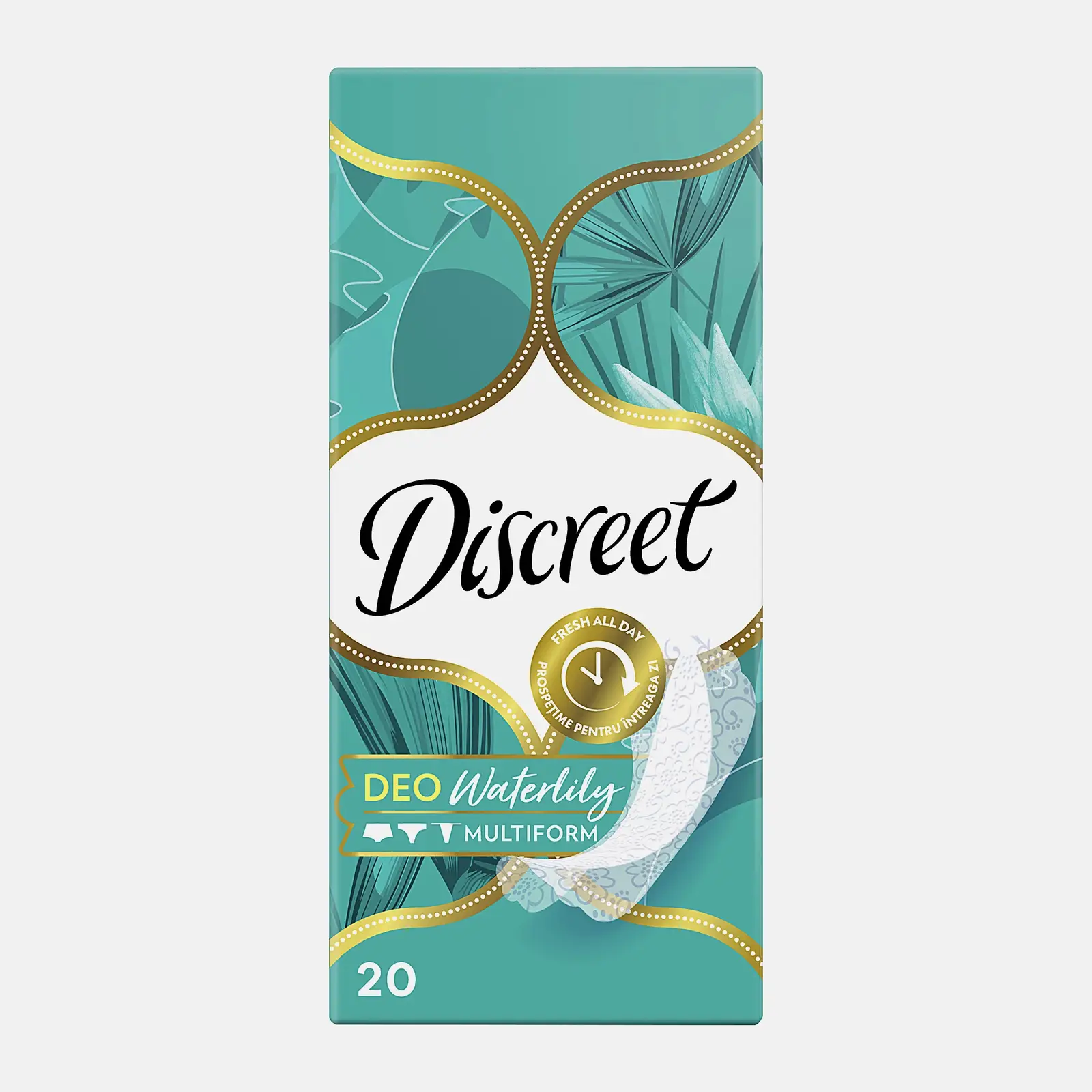 Изображение товара Ежедневные гигиенические прокладки Discreet Deo Waterlily 20 шт