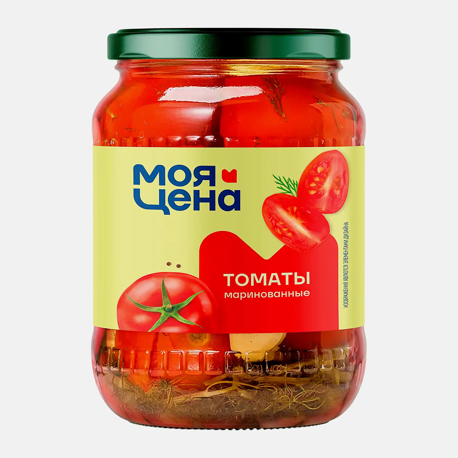 Томаты Моя цена маринованные 680г Томаты Моя цена маринованные 680г