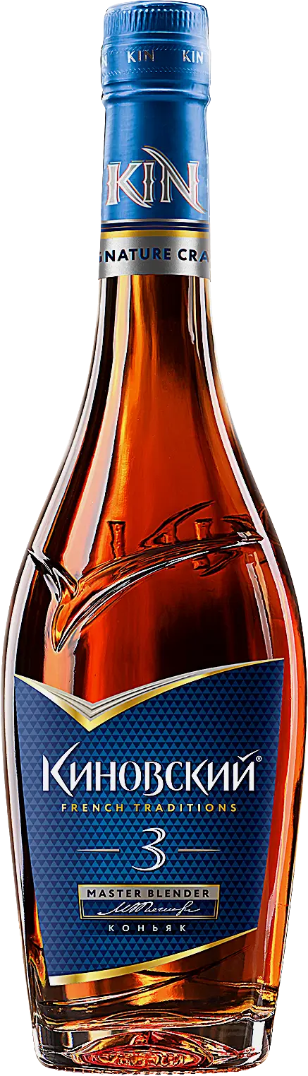 Изображение товара Коньяк Киновский 3 года 40% 500мл - французский выдержанный напиток