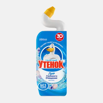 Гель для унитаза Туалетный утенок Морской 500мл