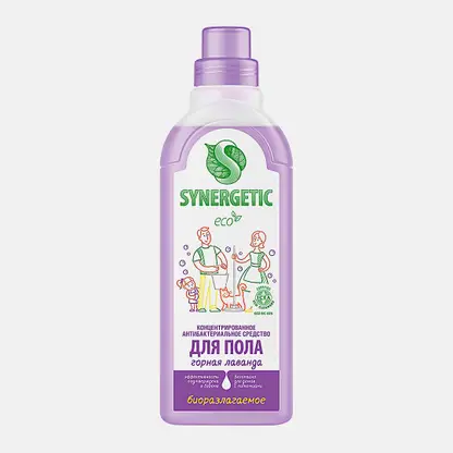 Средство для мытья полов Synergetic Горная лаванда 750мл