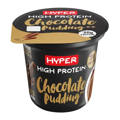 Изображение товара Пудинг Hyper High Protein молочный безлактозный шоколад 1.5% 200г