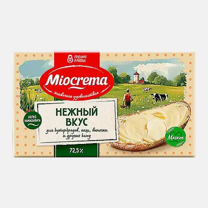 Крем на растительных маслах Miocrema 72.5% 180г