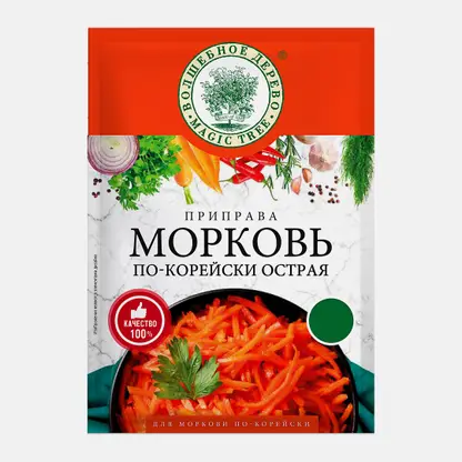 Приправа Волшебное дерево для моркови по-корейски острая 30г
