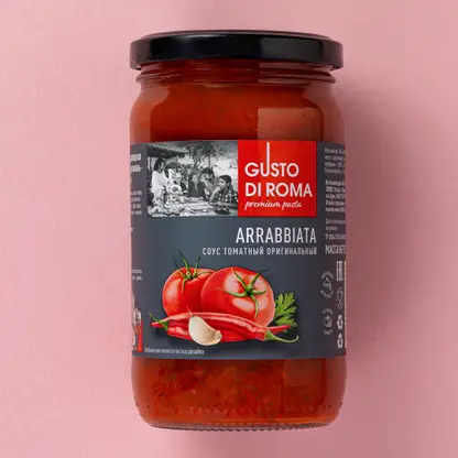 Соус Арраббиата Gusto Di Roma 350г в ассортименте