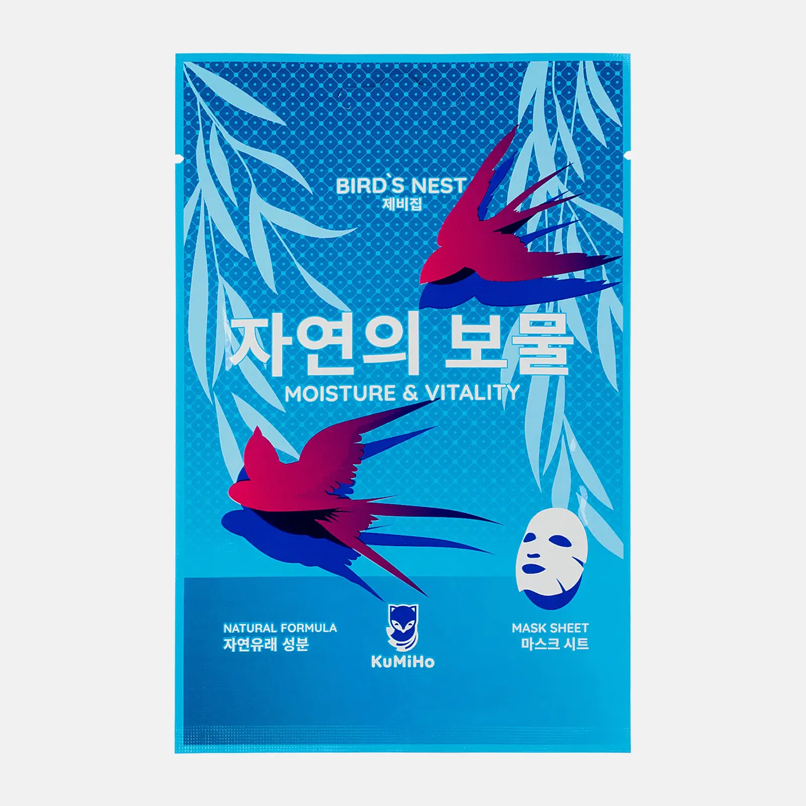 Изображение товара Маска для лица Kumiho тканевая увлажняющая с экстрактом ласточкиного гнезда 20 мл