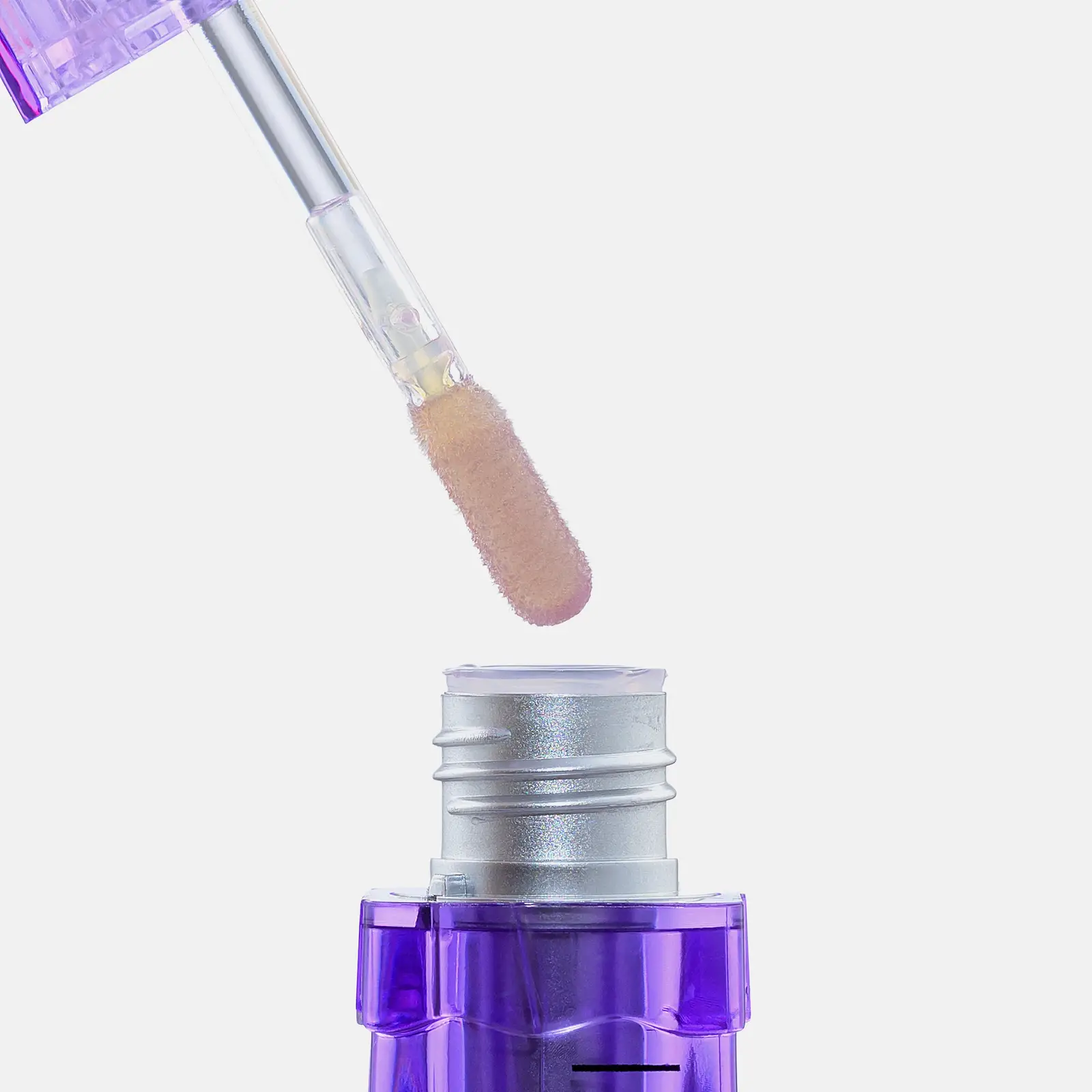 Экстра плампер для губ тон 04 Полупрозрачный фиолетовый Influence Beauty Cryoplump - фото 3