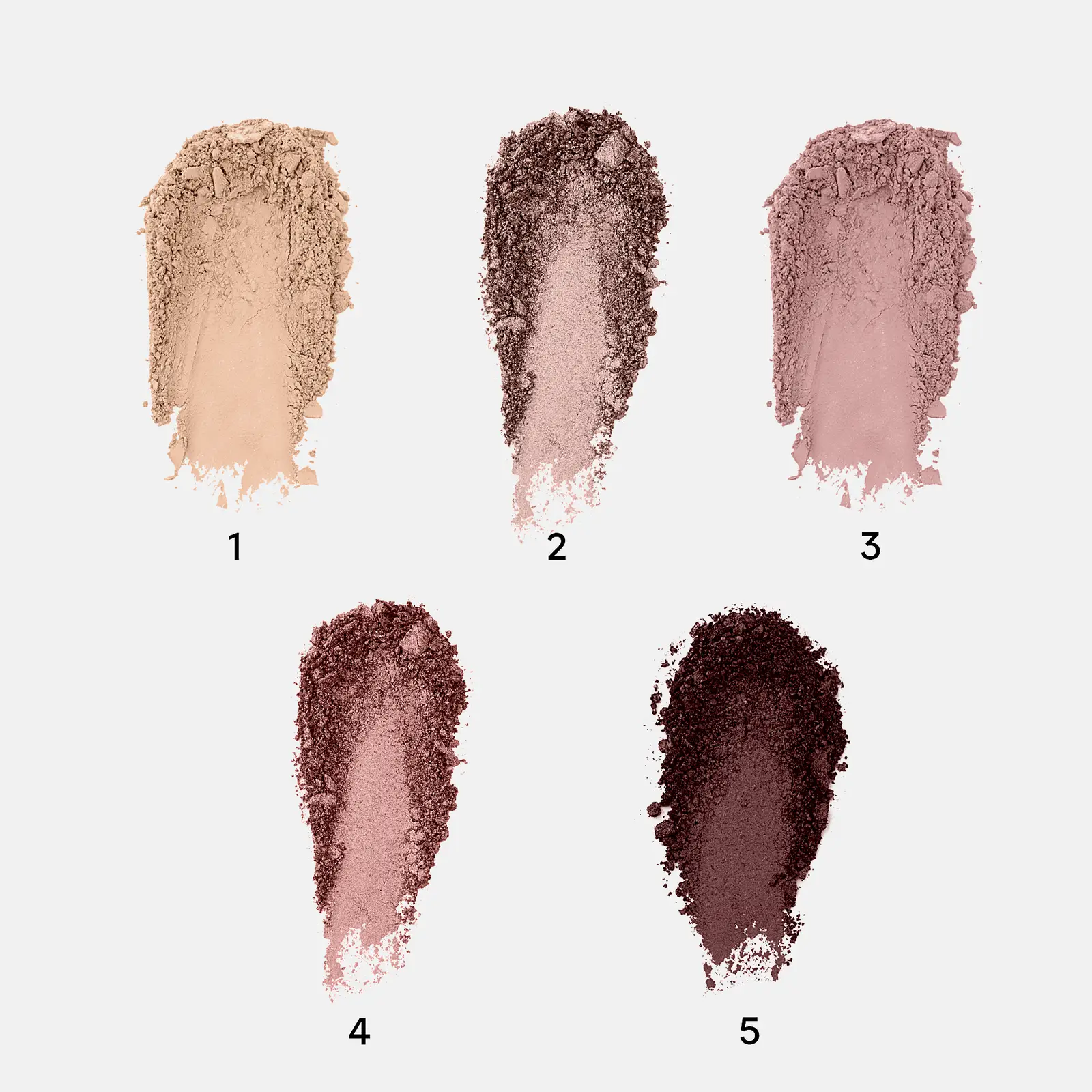 Палетка теней Influence Beauty Color Algorithm мини тон 01