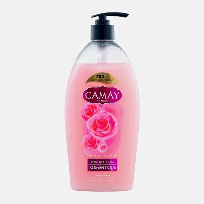 Гель для душа Camay Romantique аромат французской розы 750мл