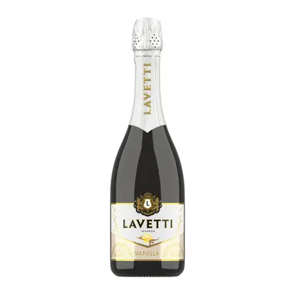 Изображение товара Напиток Lavetti Ванилла белый игристый сладкий 5.5% 750мл