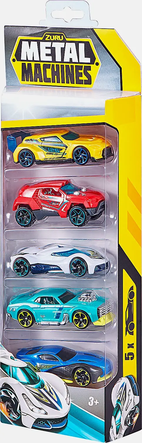 Набор моделей автомобилей 1:64 Zuru 5шт в ассортименте 200г 10.8*3.5*30см - фото 3 Набор моделей автомобилей 1:64 Zuru 5шт в ассортименте 200г 10.8*3.5*30см - фото 3
