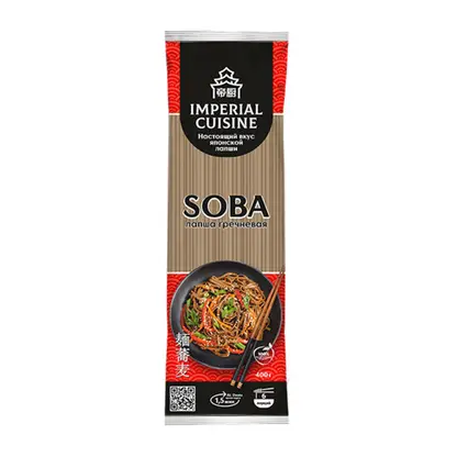 Изображение товара Лапша Imperial Cuisine гречневая Соба 400г