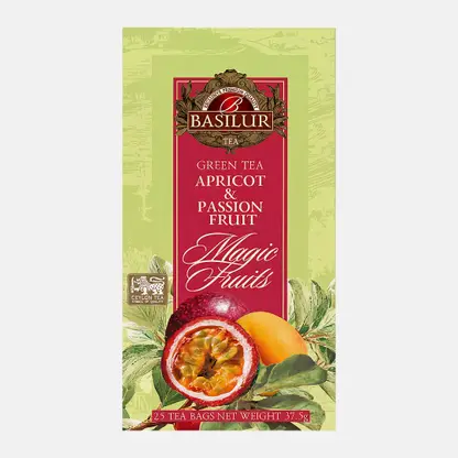Зелёный чай микс Magic Fruits Basilur 25пак