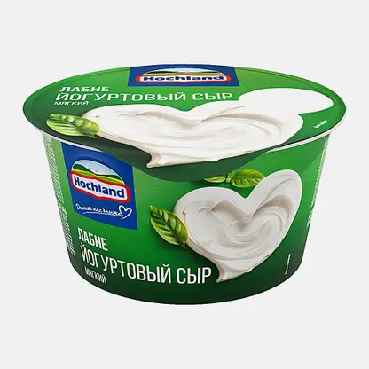 Сыр мягкий йогуртовый Лабне Hochland 55% 140г