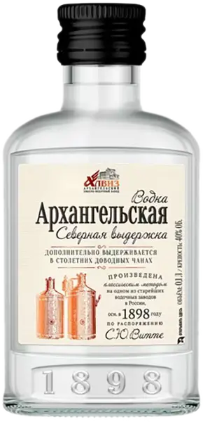 Изображение товара Водка Архангельская Северная выдержка 40% 100мл