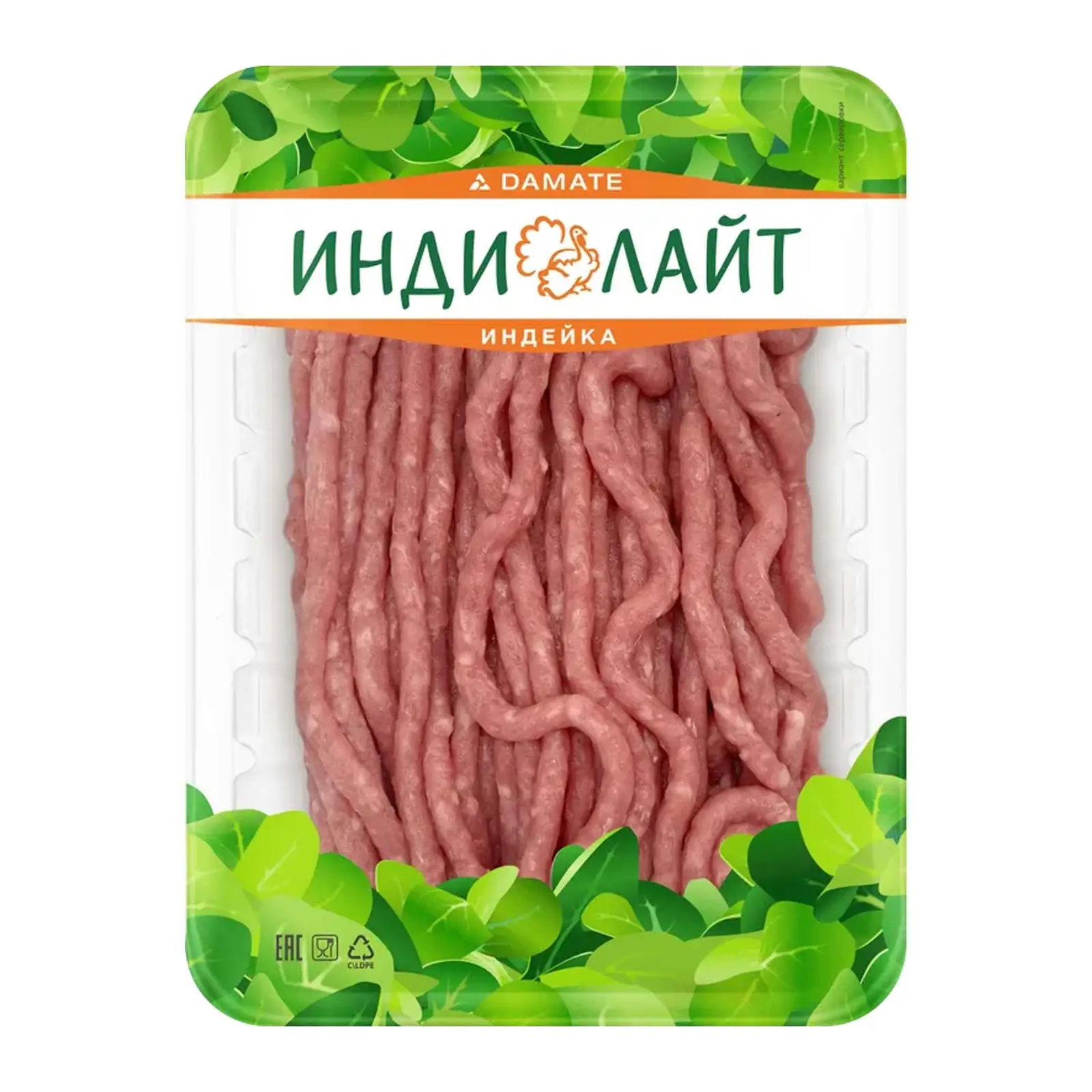 Изображение товара Фарш индейка-говядина Индилайт 400 г натуральный сочный продукт