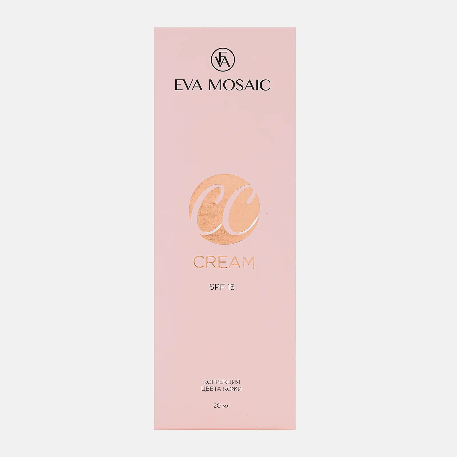 Тональный крем для коррекции цвета кожи тон 01 Фарфор Eva Mosaic СС Color Correction Cream