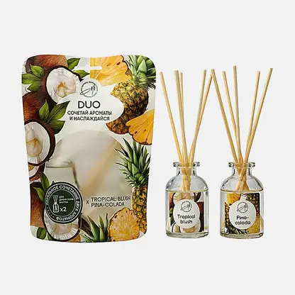 Диффузор Aroma Harmony Duo Tropical 30мл + Pina-colada 30мл