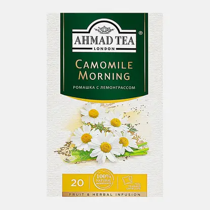 Чай травяной Ahmad Tea с ромашкой и лимонным сорго 20пак 30г