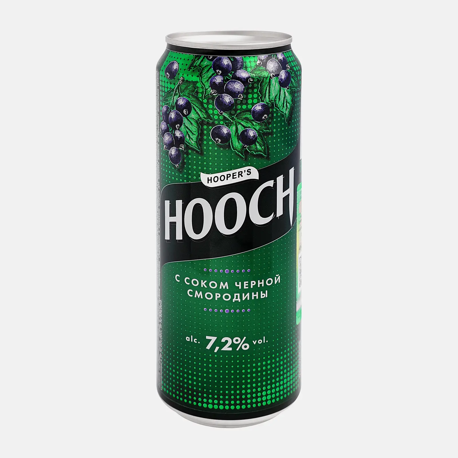 Напиток с соком черной смородины Hooch Super 7.2% 450мл