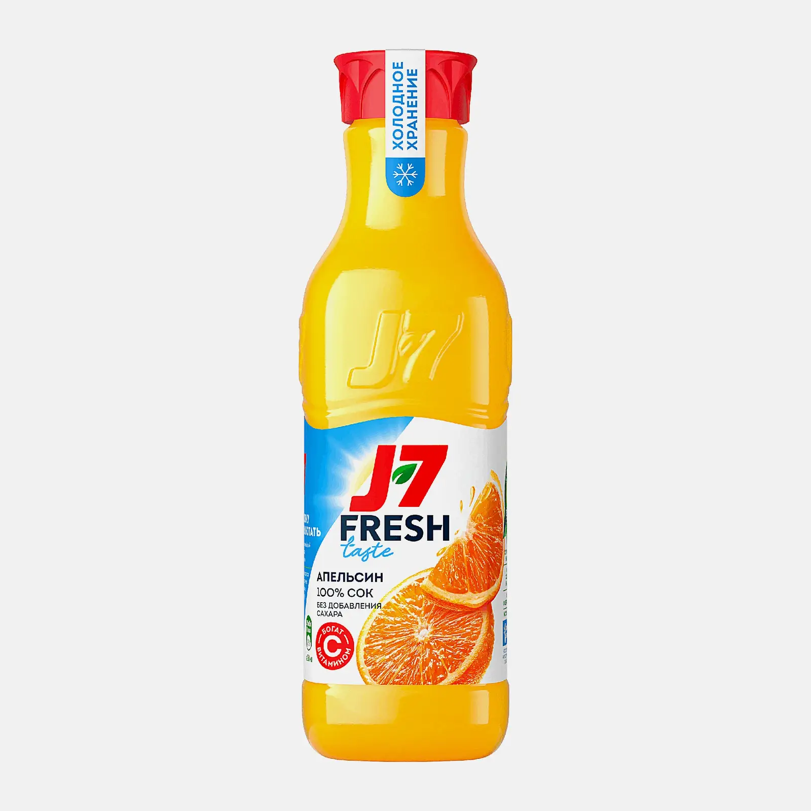 Изображение товара Сок J7 Fresh Taste Апельсин с мякотью 0.85 л