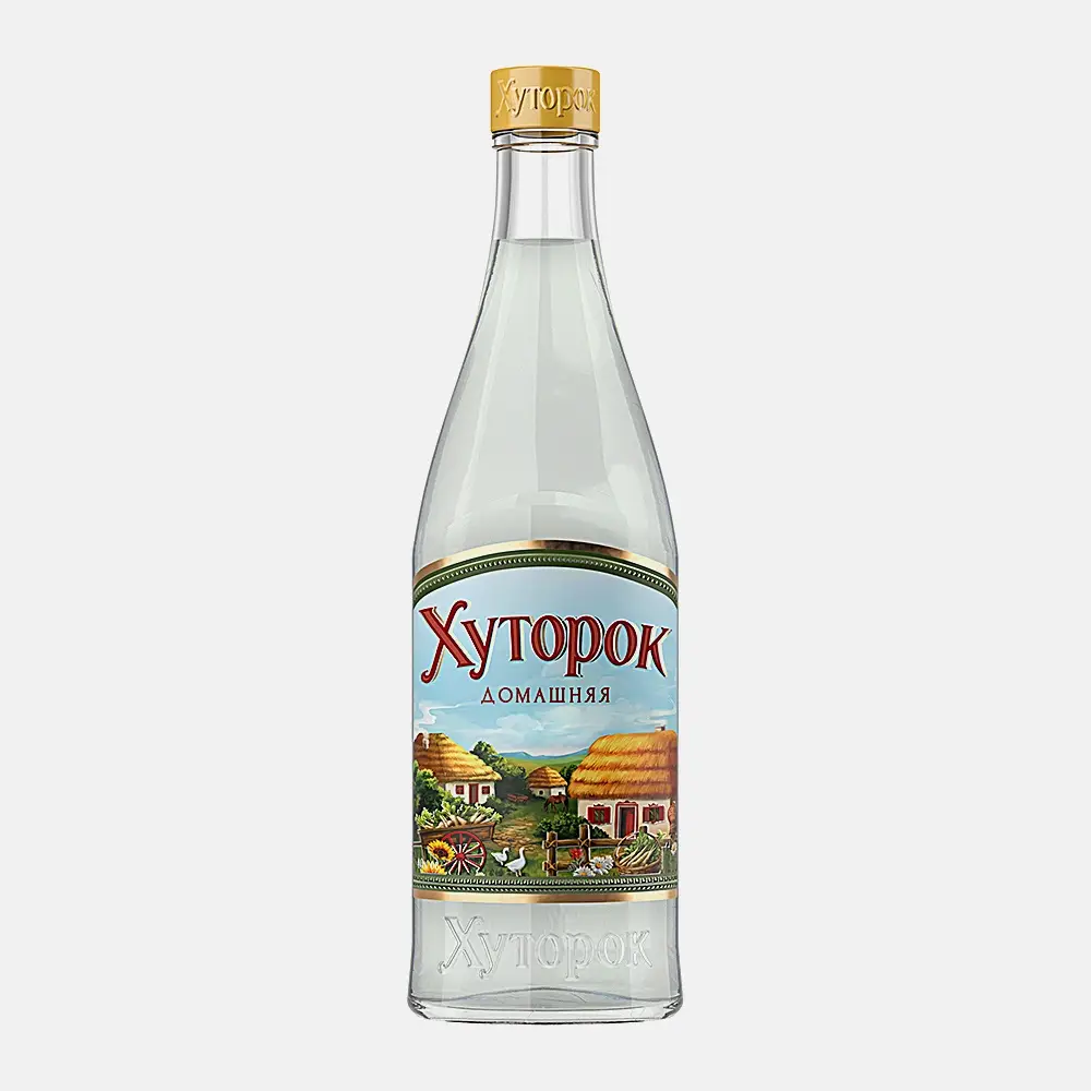 Настойка Хуторок Домашняя медовая с хреном горькая 40% 500мл Настойка Хуторок Домашняя медовая с хреном горькая 40% 500мл