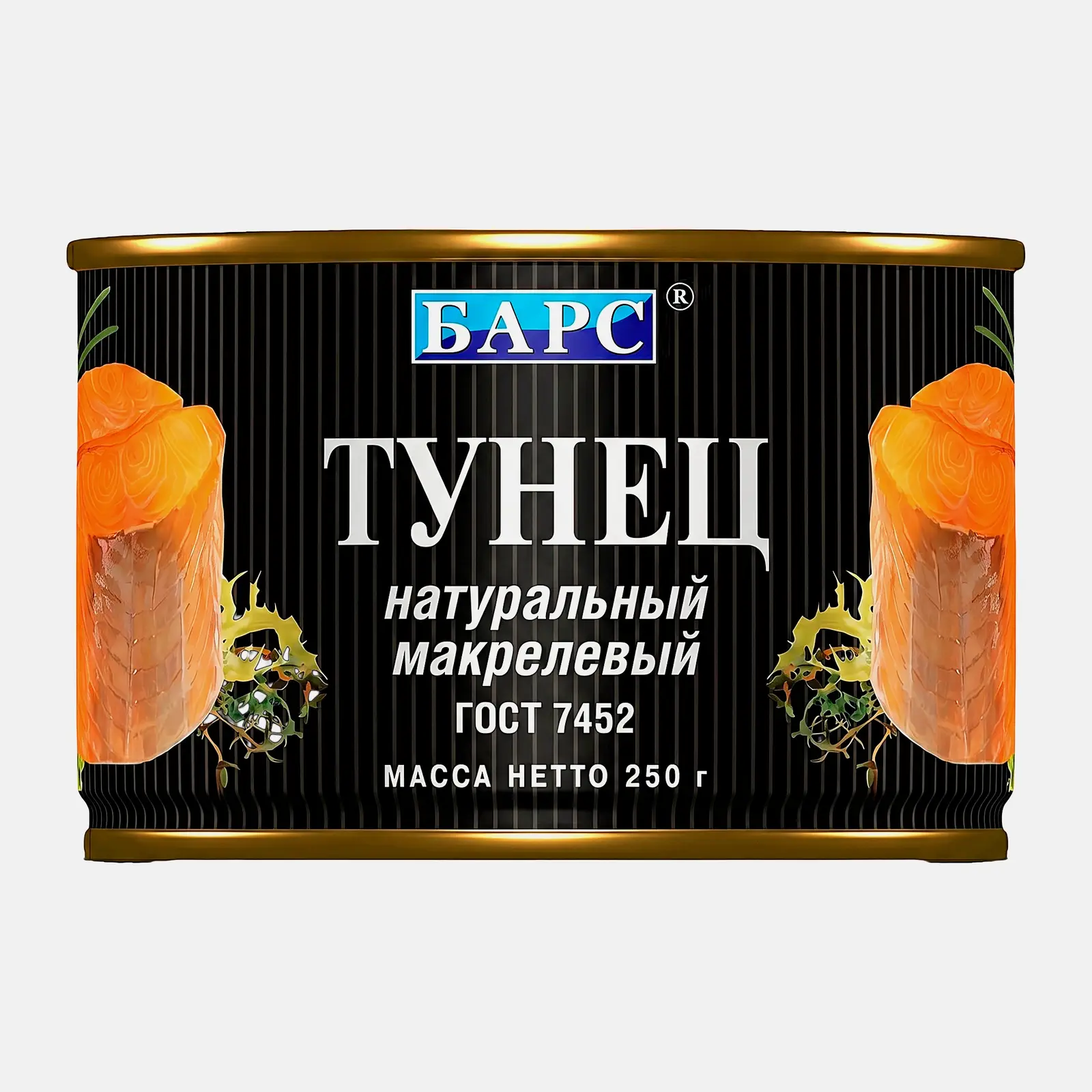 Тунец натуральный Барс 250г Тунец натуральный Барс 250г