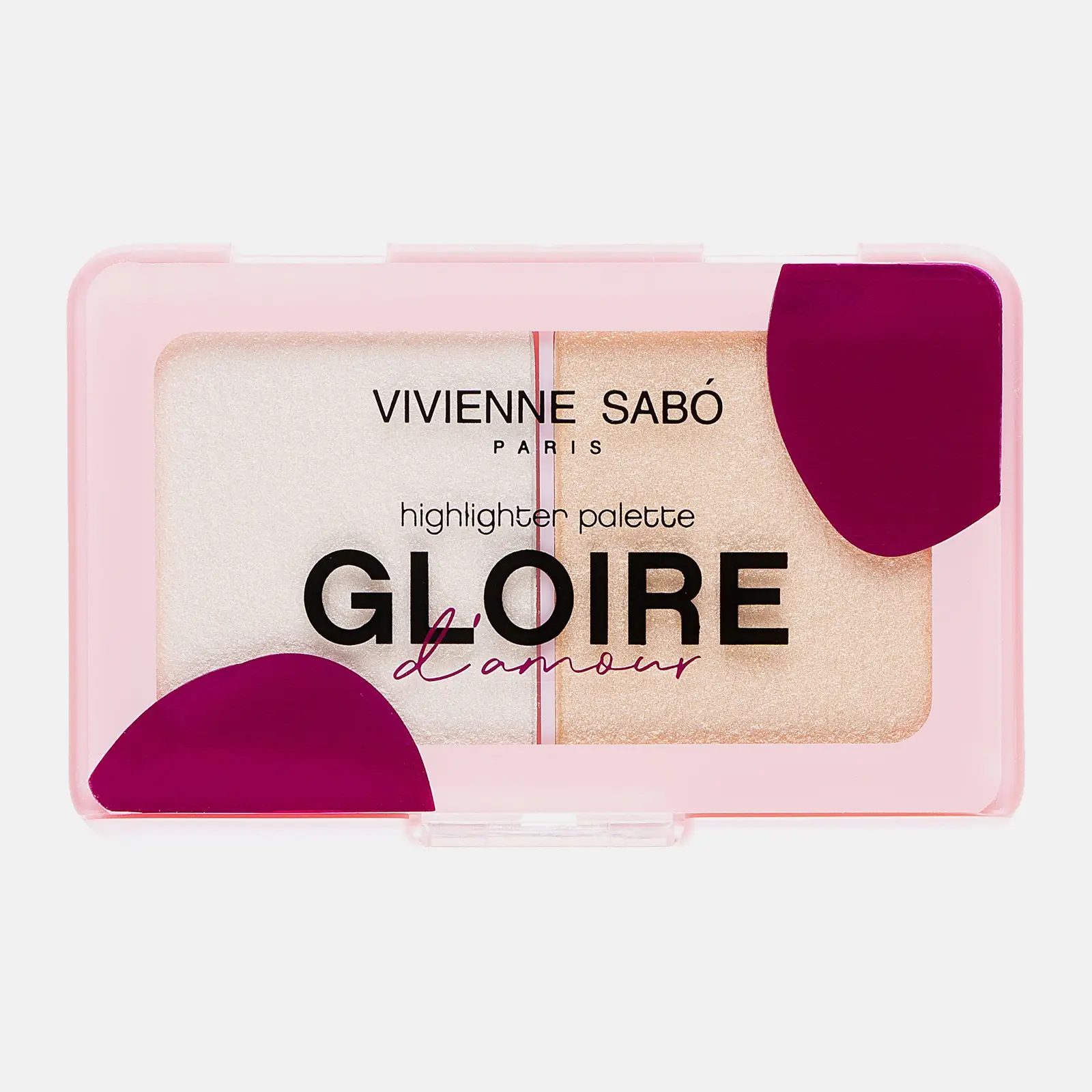 Палетка хайлайтеров Vivienne Sabo Gloire damour 01 