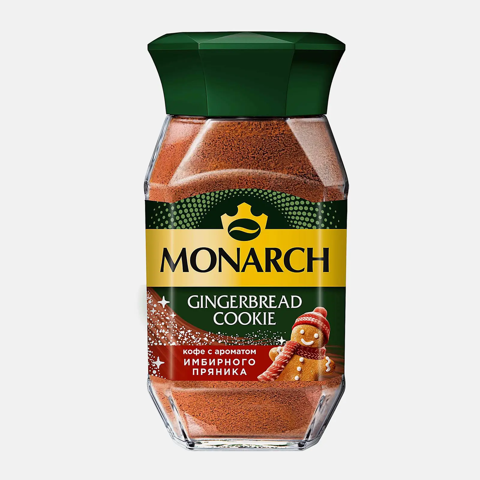 Изображение товара Кофе растворимый Monarch Ginger Cookie 90г - насыщенный вкус и свежесть