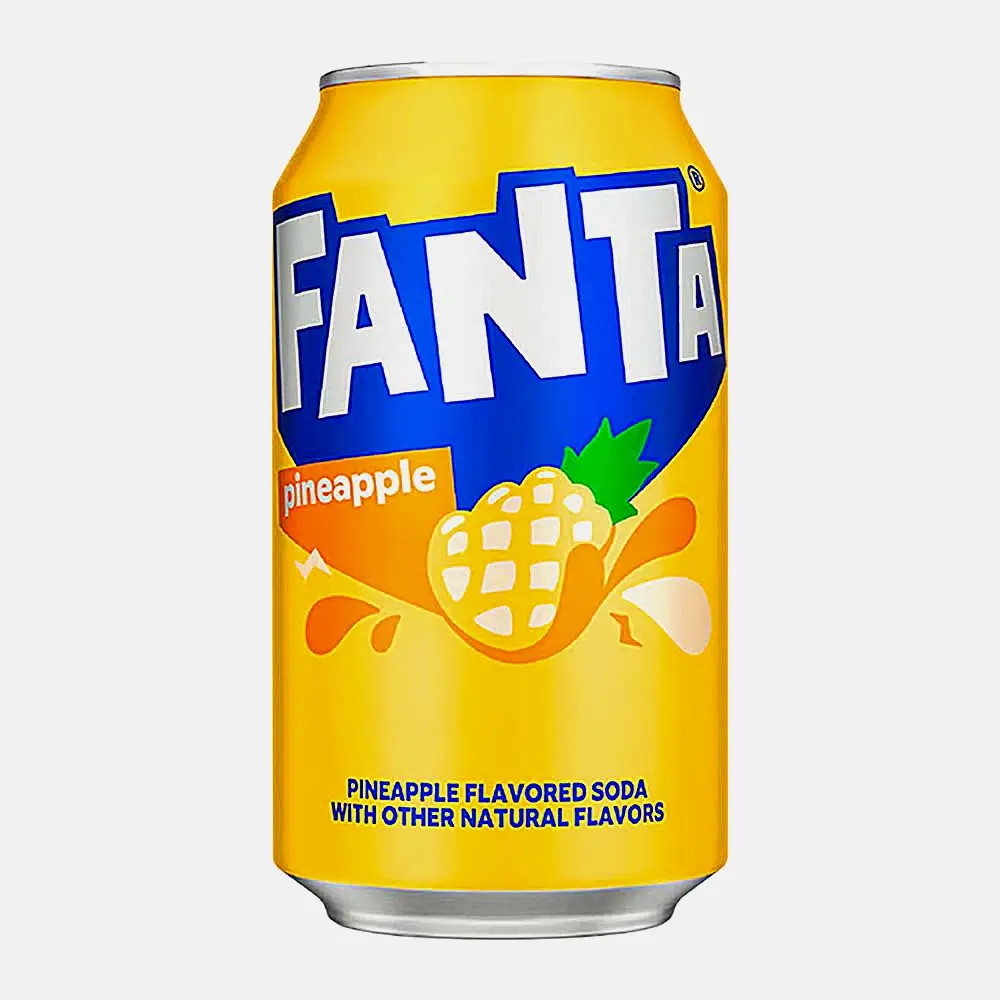Изображение товара Напиток со вкусом ананаса Fanta Pineapple 355мл
