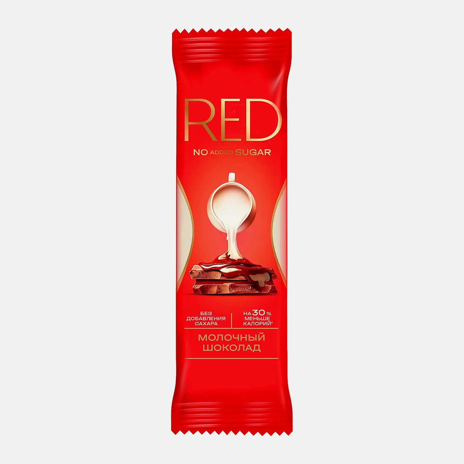 Молочный шоколад без сахара Delight Red 20г
