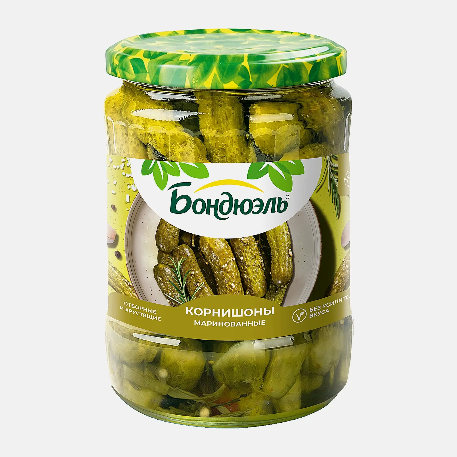 Маринованные корнишоны Бондюэль 540г