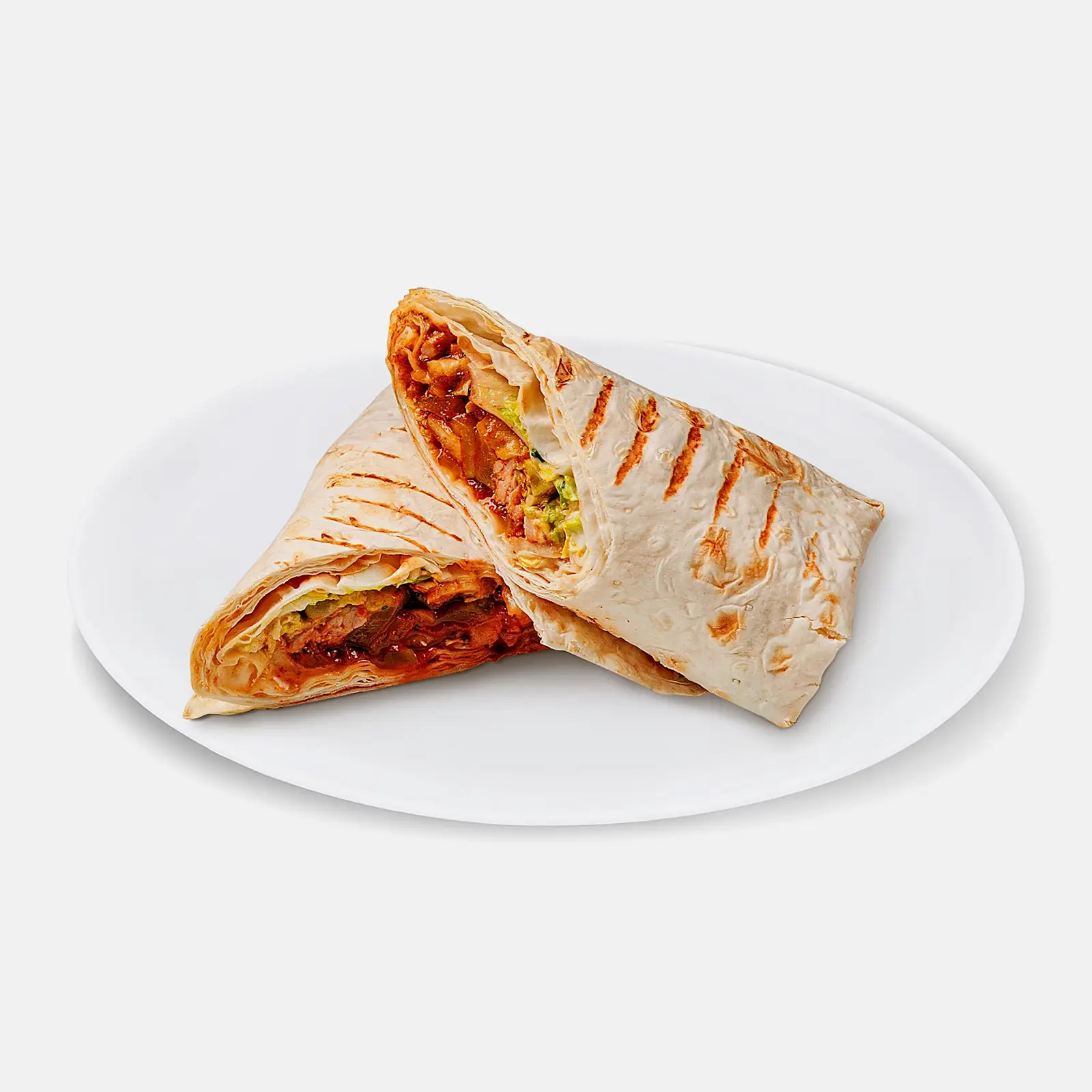 Изображение товара Шаурма с свиным окороком и соусом Барбекю 200г